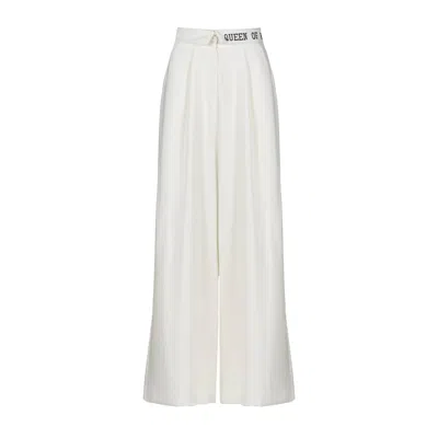 Vazaf Women's Queen Pants White