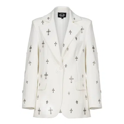 Vazaf Women's Saint Blazer White