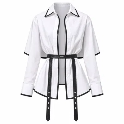 Vazaf Women's White Wild Shirt