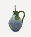 Vbc Blue Hydrangea Oil Bottle With Pourer In Multi