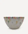 Vbc White Asparagus Jar Large Serving Bowl