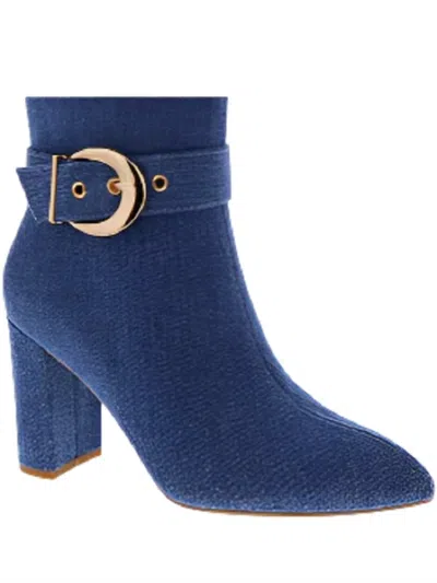 Vcb Women's Denim Boots In Blue
