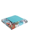 Vcny Home Eiffel Reversible Quilt Set In Blue