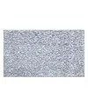 Vcny Home Heathered Memory Foam Bath Rug, 17" X 24" In Gray