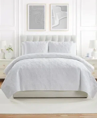 Vcny Home Ocean Quilt Sets In White