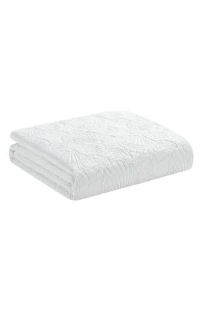 Vcny Home Ocean Solid 3-piece Quilt Set In White