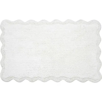 Vcny Home Scalloped Bath Rug