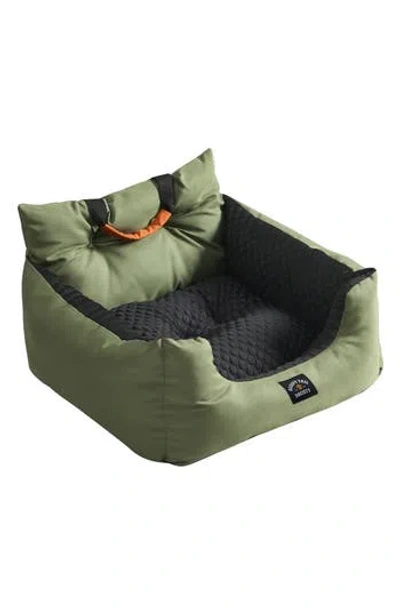 Vcny Home Sleepy Tail Society Cooling Pet Car Seat In Green