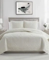 Vcny Home Solomun Pinsonic Damask Quilt Sets In Maroon