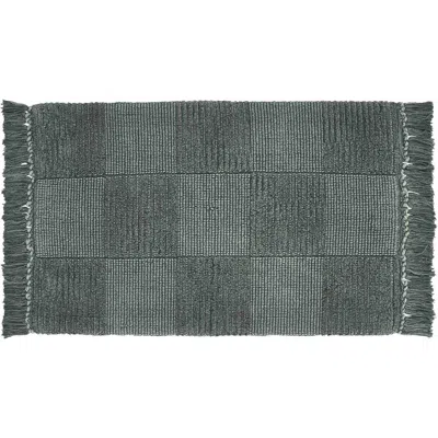 Vcny Home Stonewash Bath Rug In Black
