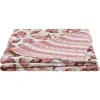 Vcny Home Treasure Reversible Microfiber Quilt Set In Coral/blush