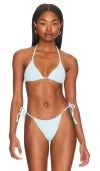 Vdm Blair Reversible Top In Azzurro