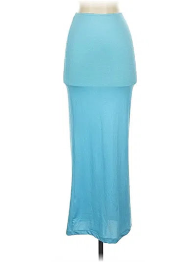 Pre-owned Vdm Casual Skirt In Blue