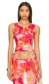 Vdm Charlotte Tank In Red