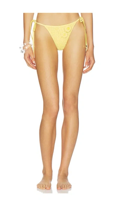 Vdm Delilah Bikini Bottom In Yellow
