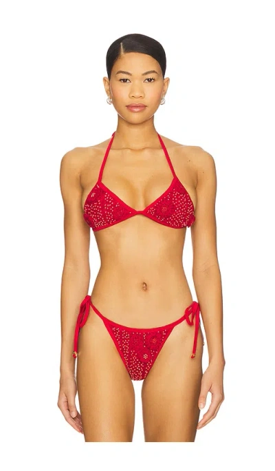Vdm Gypsy Bikini Top In Pink