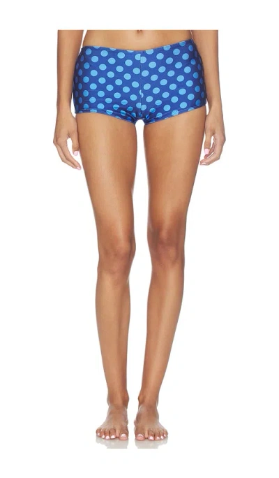 Vdm Juni Indigo Reversible Short In Purple