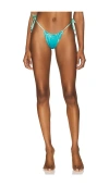 Vdm Marley Reversible Bikini Bottom In Evergreen