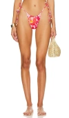 Vdm Marley Side Tie Bottom In Iris