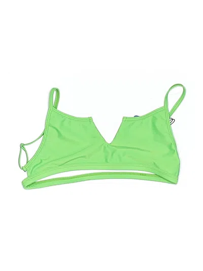 Pre-owned Vdm Swimsuit Top Green Swimwear