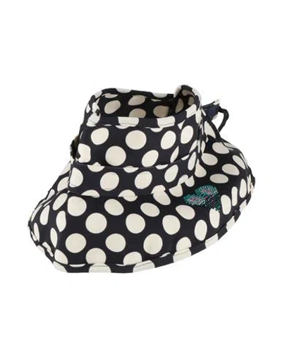Vdp Beach Woman Hat Black Size 2 Polyamide, Elastane
