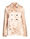 Vdp Club Woman Overcoat Blush Size 6 Polyamide In Pink