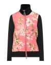 Vdp Collection Woman Jacket Coral Size 6 Polyester, Wool, Viscose, Polyamide, Cashmere In Red