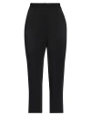 Vdp Collection Woman Pants Black Size 6 Acetate, Viscose In Black