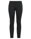 Vdp Via Delle Perle Collection Woman Pants Black Size 8 Viscose, Polyamide, Elastane, Acetate, Silk