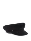 Vecsei Millinery Alexa Velvet Hat In Black