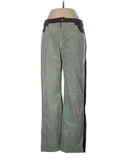 Pre-owned Veda Casual Pants In Green