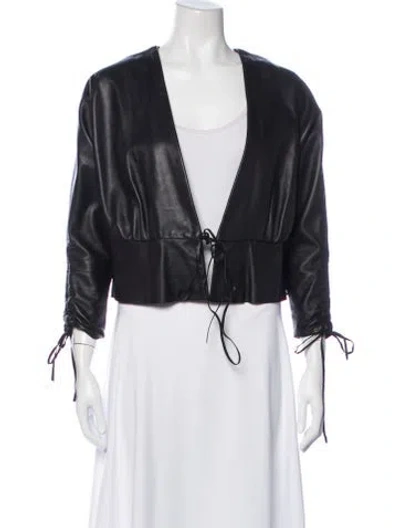 Pre-owned Veda Evening Jacket In Black