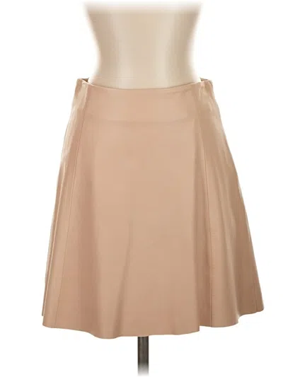 Pre-owned Veda Formal Skirt In Brown