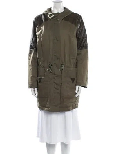 Pre-owned Veda Parka In Green