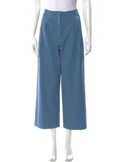 Pre-owned Veda Wide Leg Pants In Blue
