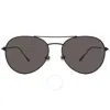 Vedi Vero Dark Grey Pilot Unisex Sunglasses Vrbm05-blkp 57-17-145