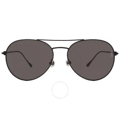 Vedi Vero Dark Grey Pilot Unisex Sunglasses Vrbm05-blkp 57-17-145