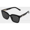 Vedi Vero Dark Grey Square Unisex Sunglasses Vvci18 Blk 65