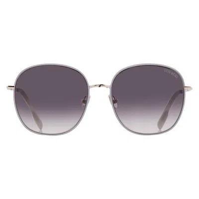 Vedi Vero Grey Gradient Square Ladies Sunglasses Vvbm09 Gry 58 In Brown