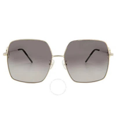 Vedi Vero Grey Oversized Ladies Sunglasses Vva31/brg62-16-145 In Yellow