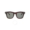 Vedi Vero Khaki Square Ladies Sunglasses Vva02/hav 49 In Beige