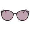 Vedi Vero Ladies Sunglasses Black Ve802 Blks 64-18-145 In Black