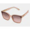 Vedi Vero Pink Gradient Square Unisex Sunglasses Vvci18 Pk 65