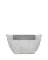 Vee Collective Caba Cloud Clutch In Grey