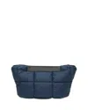 Vee Collective Porter Basque Clutch In Blue