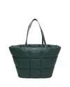 Vee Collective Porter Basque Tote In Green