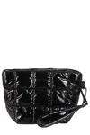 Vee Collective Porter Clutch Bag In Black