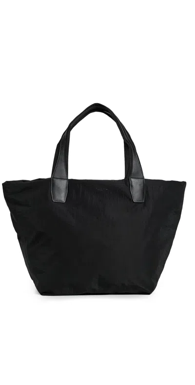 Vee Collective Porter Essence Medium Tote Black Paper Black