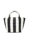 Vee Collective Porter Medium Tote In Black/marshmallow