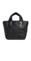 Vee Collective Porter Tote Mini Matte Black Matt Black In Matt Black